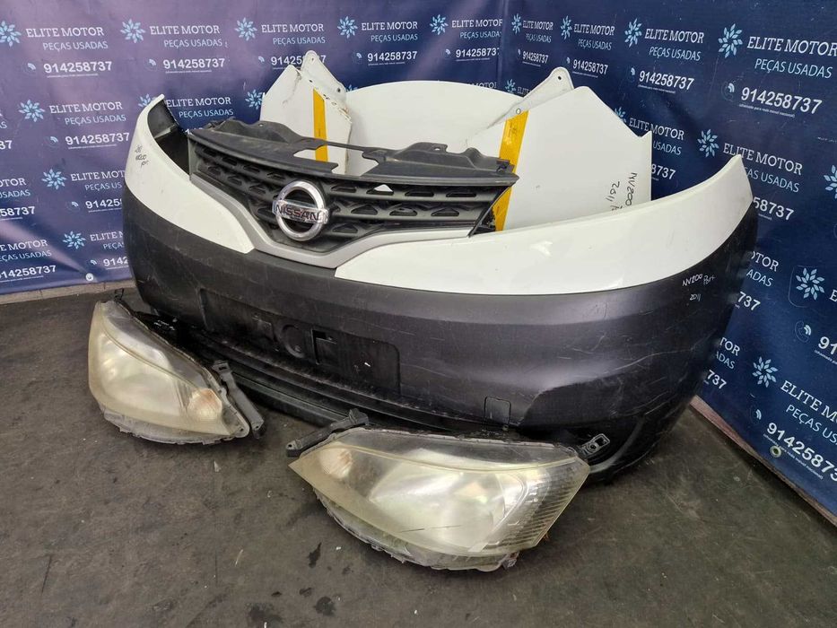 Frente completa usada NISSAN NV200 2011 capot parachoques guardalamas oticas radiador
