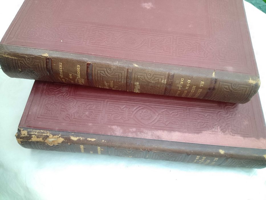 El ingenioso hidalgo Don Quijote de la Mancha 2Vol- Montaner y Simon