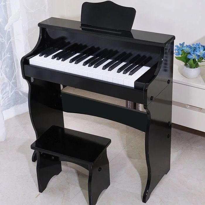 Piano Infantil de Madeira com Banco NOVO