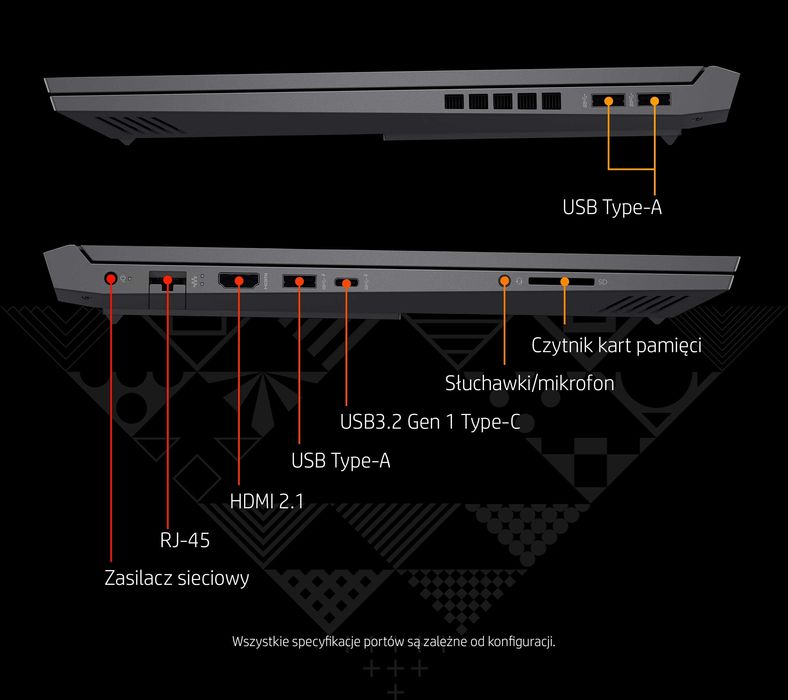Laptop HP VICTUS 16-d0242nw i5-11400H 16GB RAM 512GB SSD RTX2050Ti