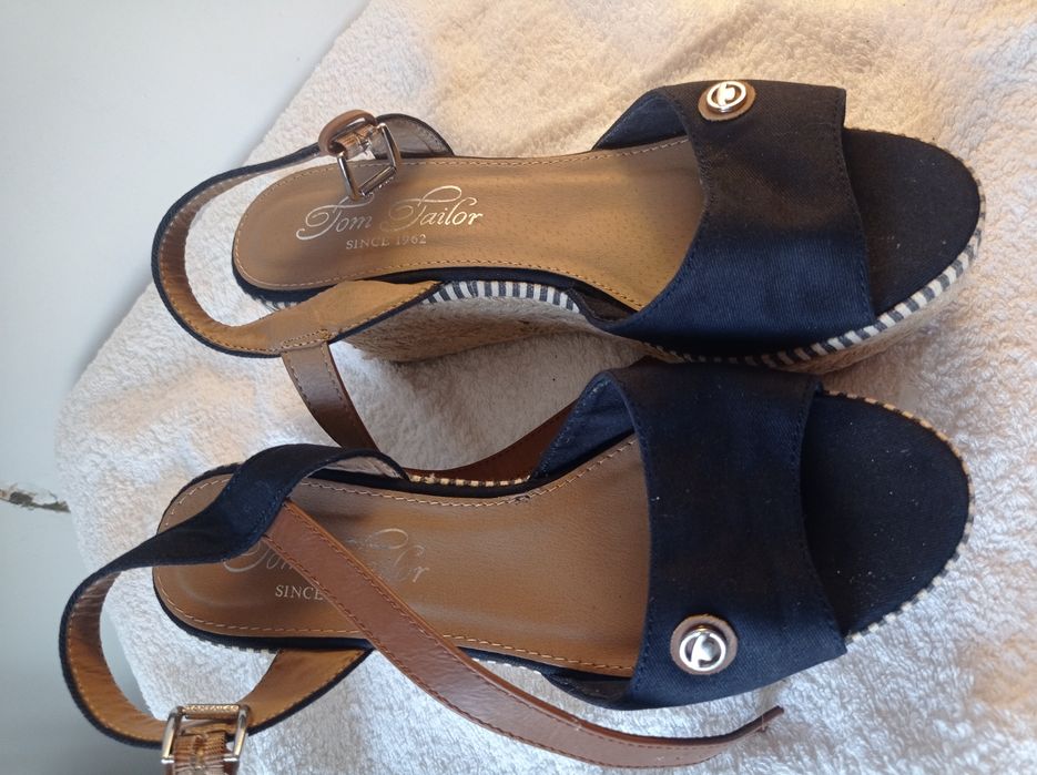 Buty na koturnie, Tom Tailor, 38 stan idealny