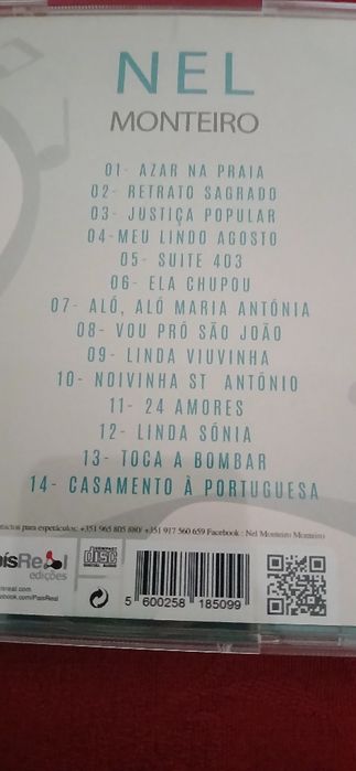 CD Nel Monteiro-Canções da minha vida