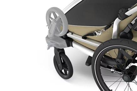 Thule Chariot Cross 2 Double podwojna przyczepka rowerowa wozek