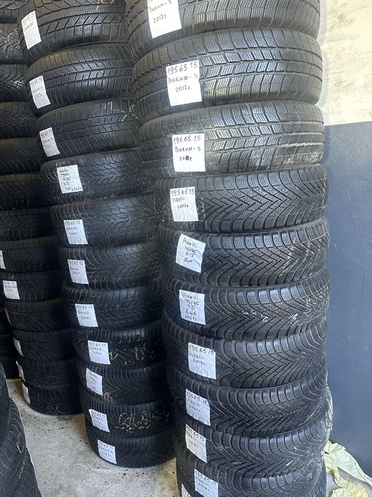 195/65/15 шины зима Continental Yokohama Hankook отличные гарантия