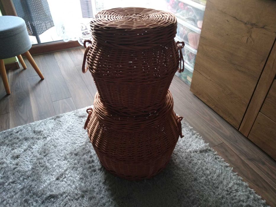 Kosze wiklinowe nowe