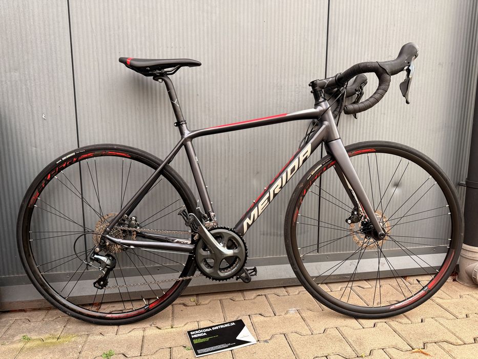 Rower szosowy merida scultura 300 disc Rama S . tiagra 2/10 paragon