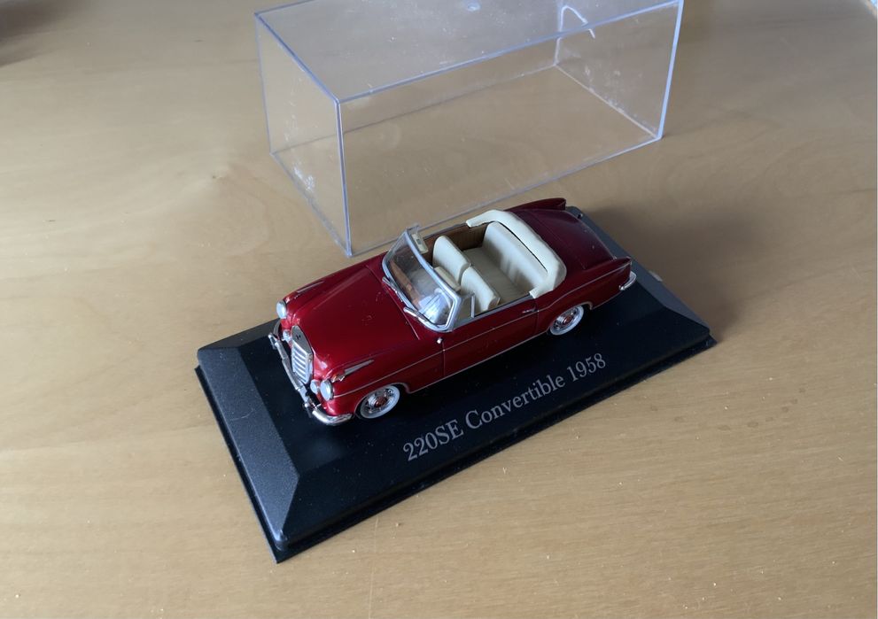 Mercedes, 220SE Convertible 1958 - Altaya, escala 1/43