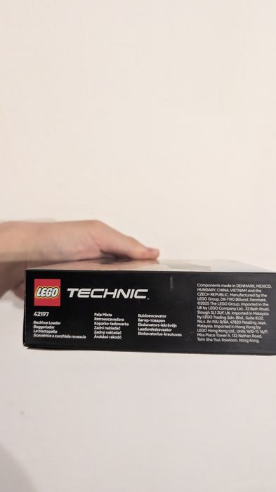 LEGO Technic 42197 Backhoe Loader екскаватор новий