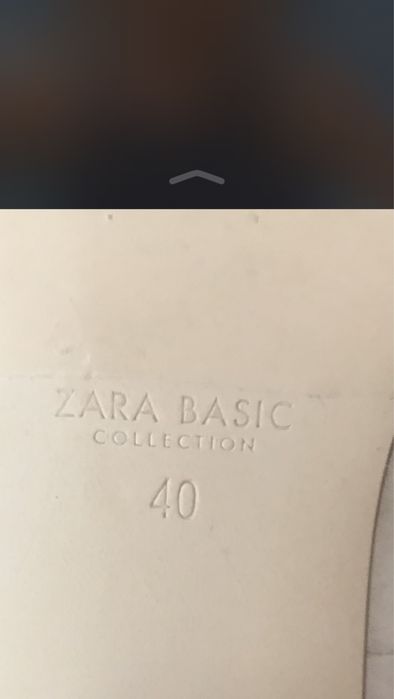 Pantofle Zara Basic Collection 40