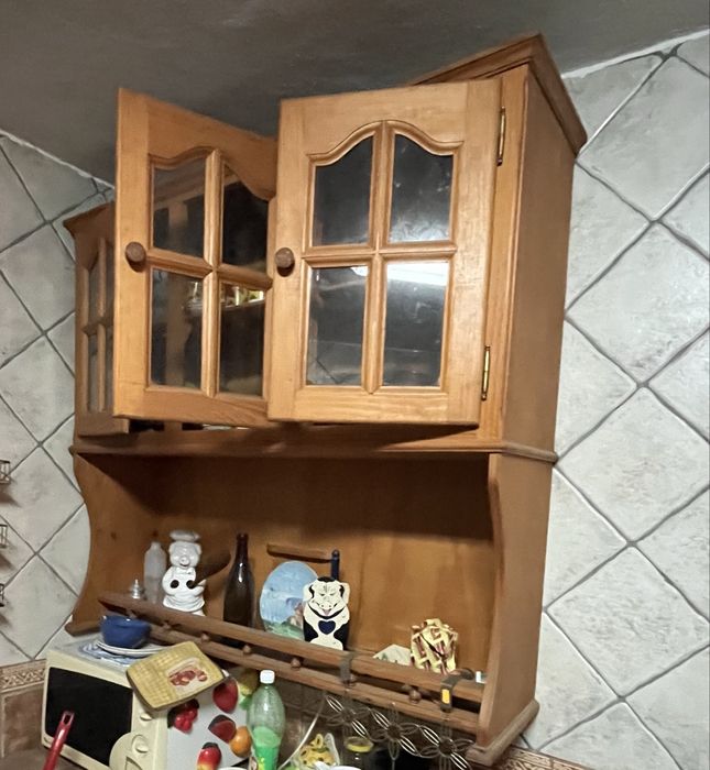 Movel de parede para cozinha em madeira