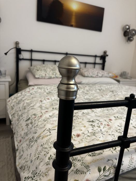 Łóżko metalowe IKEA 160 cm szerokości