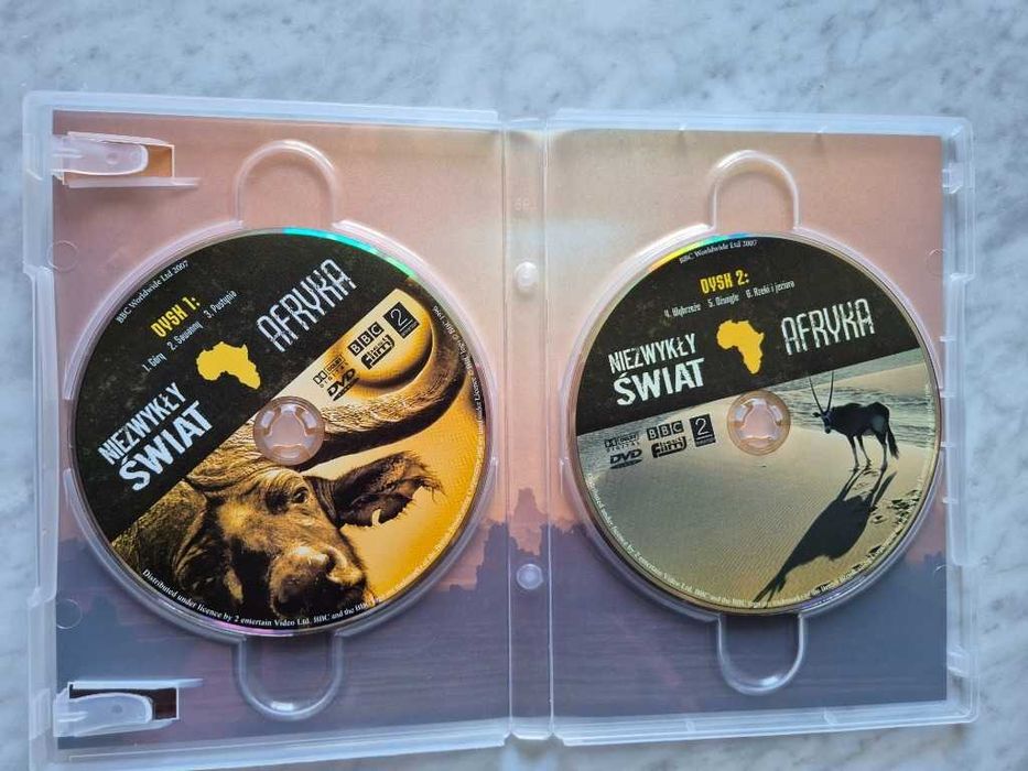 Niezwykły Świat Afryka film DVD BBC (2 DVD)