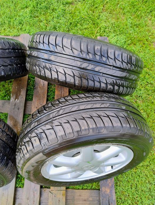 Alufelgi 14 od Golf 3 z oponami