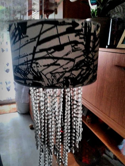 Żyrandol z kryształkami