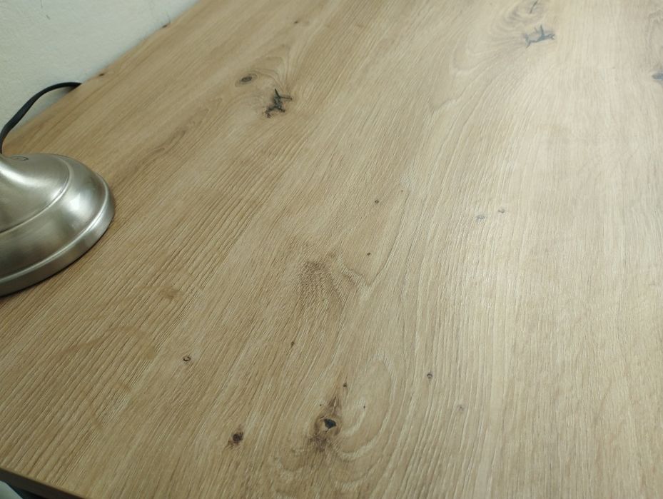 Biurko regulowana wysokość  Ikea + dąb