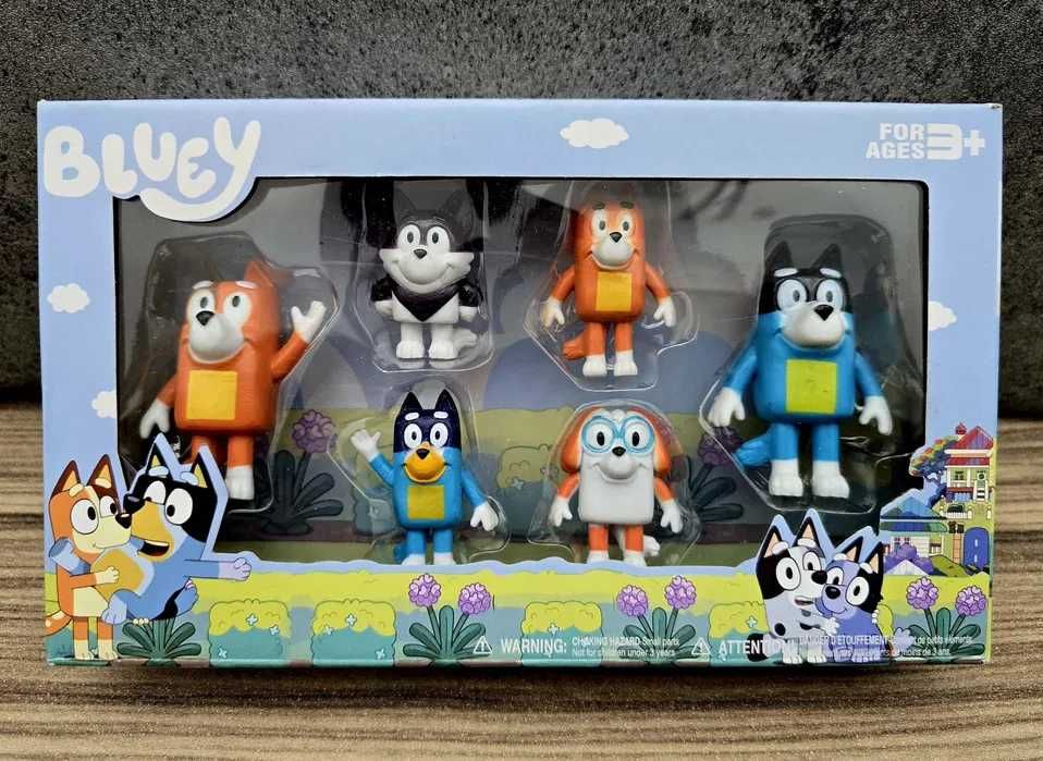Super zestaw figurek figurki z bajki Bingo I Bluey nowe