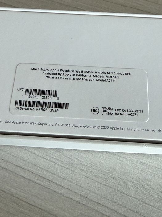 Apple Watch Series 8 45mm GPS Black