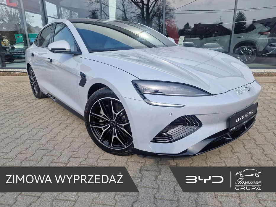 BYD Seal 3,8 S (0-100 km/h) / Zasięg 520 km / Head-Up / Dynaudio® / Kamera 360