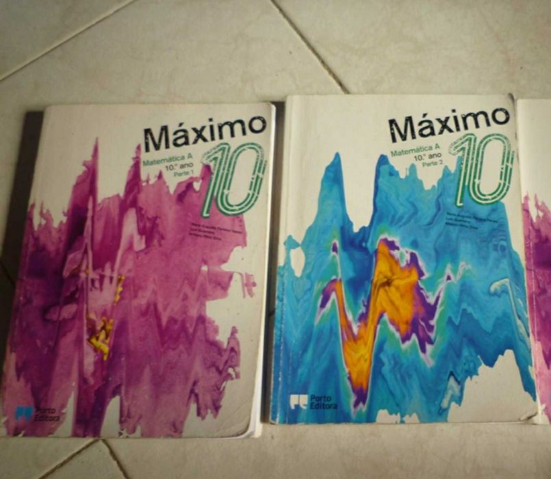 Vendo Conjunto Manuais Máximo 10 - 11 - 12 Anos