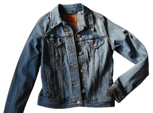 LEVI STRAUSS ROZ.XS kurtka damska jeans katana jak nowa