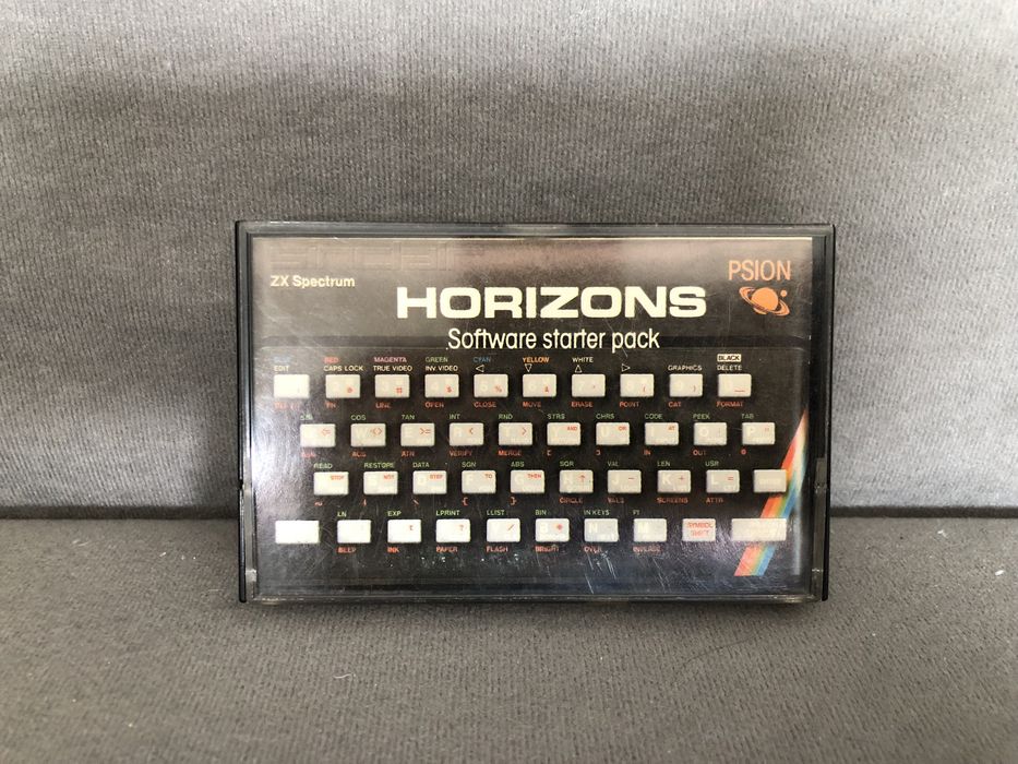 Kaseta ZX Spectrum - Horizons Software starter pack