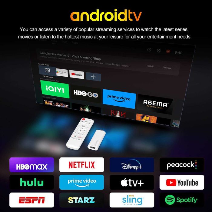 H96 Max Android TV Stick
