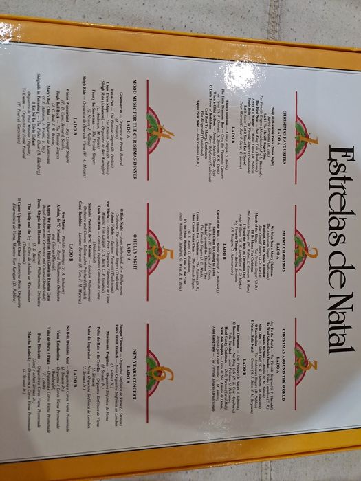 Vinis "Estrelas de Natal"