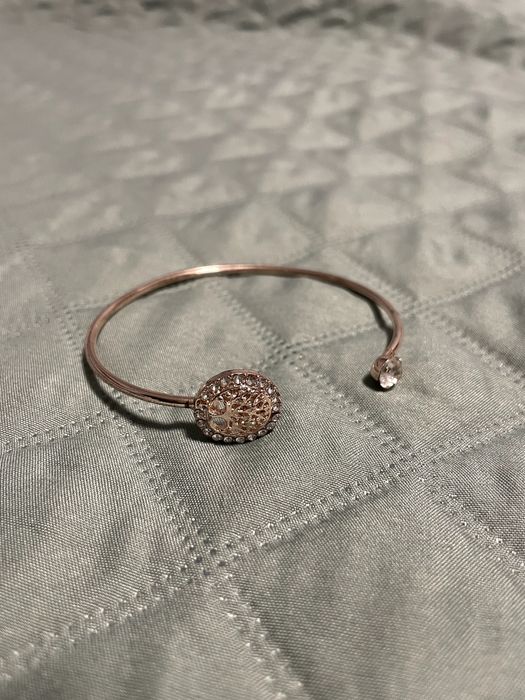 Bransoletka pozłacana stal chirurgiczna