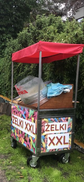 Wózek handlowy sprzedażowy