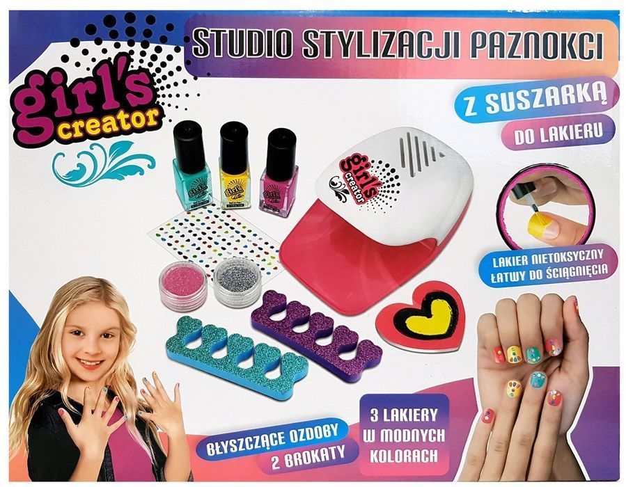 Studio Zestaw Do Malowania Paznokci Suszarka