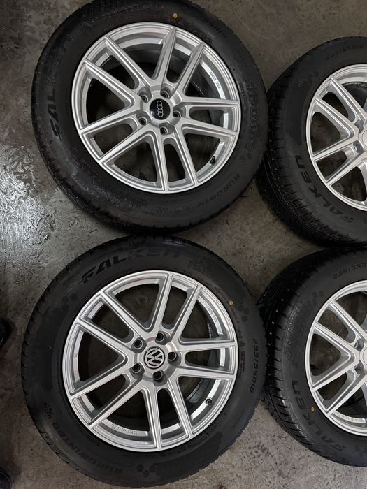 IDEALNE Koła zimowe 18 5x112 Volkswagen Seat Skoda Audi kodiaq tiguan
