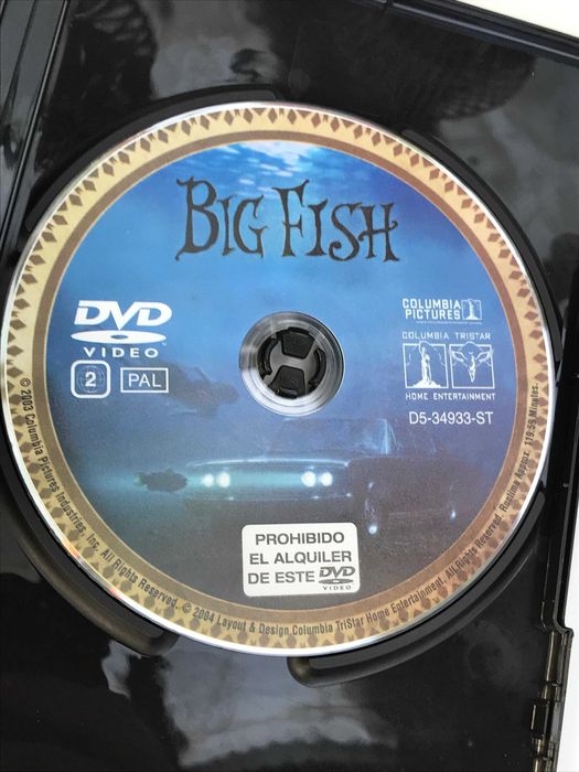 Filme O Grande Peixe (Big Fish) DVD - Tim Burton