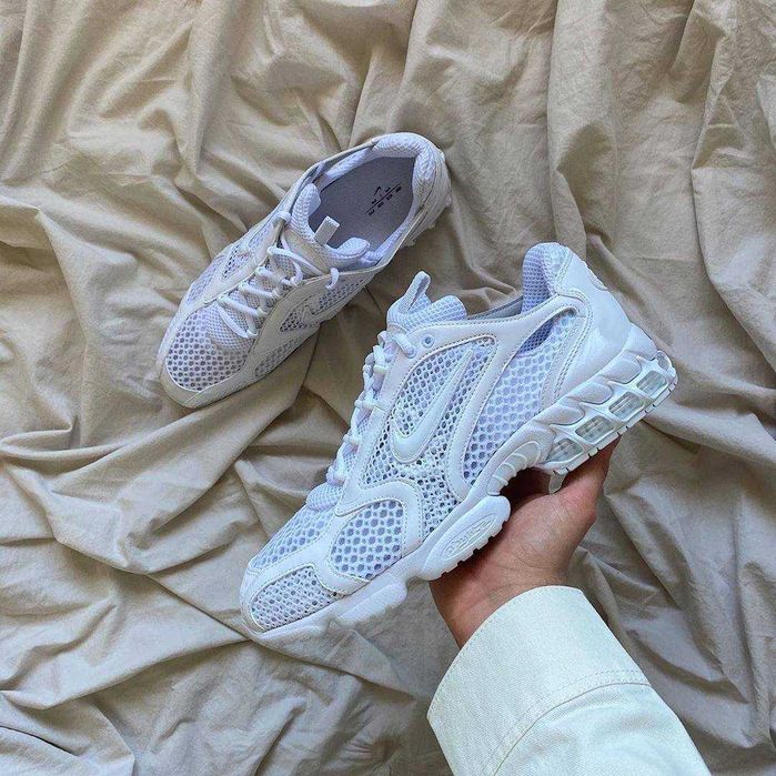 !!WOW!! Кросівки Nike Stussy Air Zoom Spiridon Cage White
