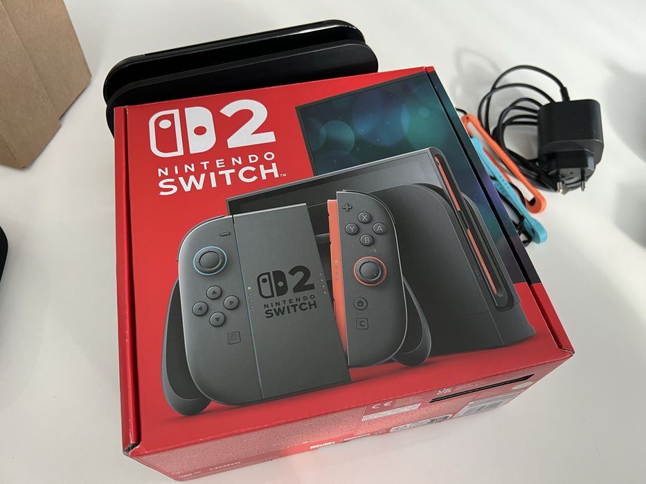 konsola NINTENDO SWITCH 2 + pad pro - stan bdb
