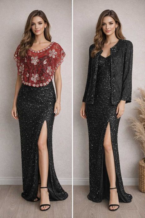 Вечірня сукня, піджак і накидка- найкращій подарунок на День закоханих