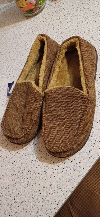 Чоловічі мокасини із текстилю