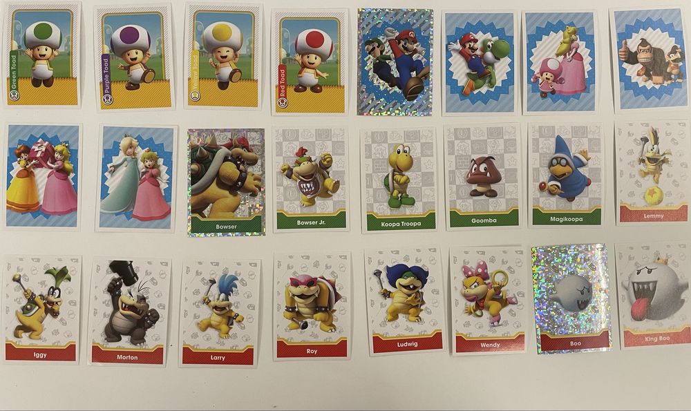 Cromos Super Mario Worten