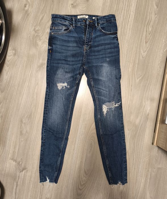 Damskie modne jeansy dżinsy Pull&Bear rozmiar 38/M