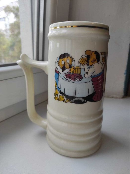 Пивний бокал кружка кухоль фарфор