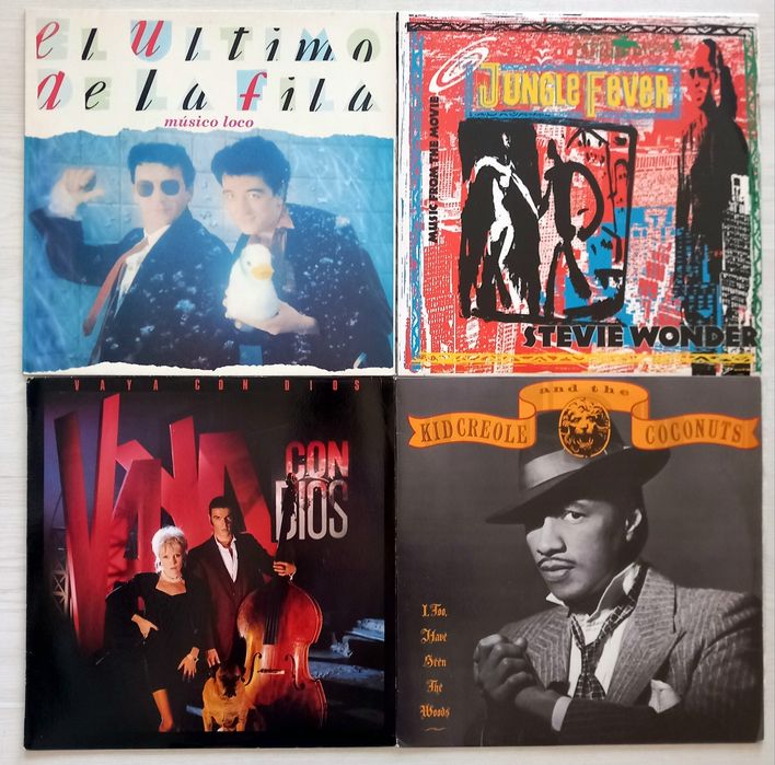 LPs Vaya Con Dios Bonnie Tyler Stevie Wonder  Enya  Wham  Matt Bianco