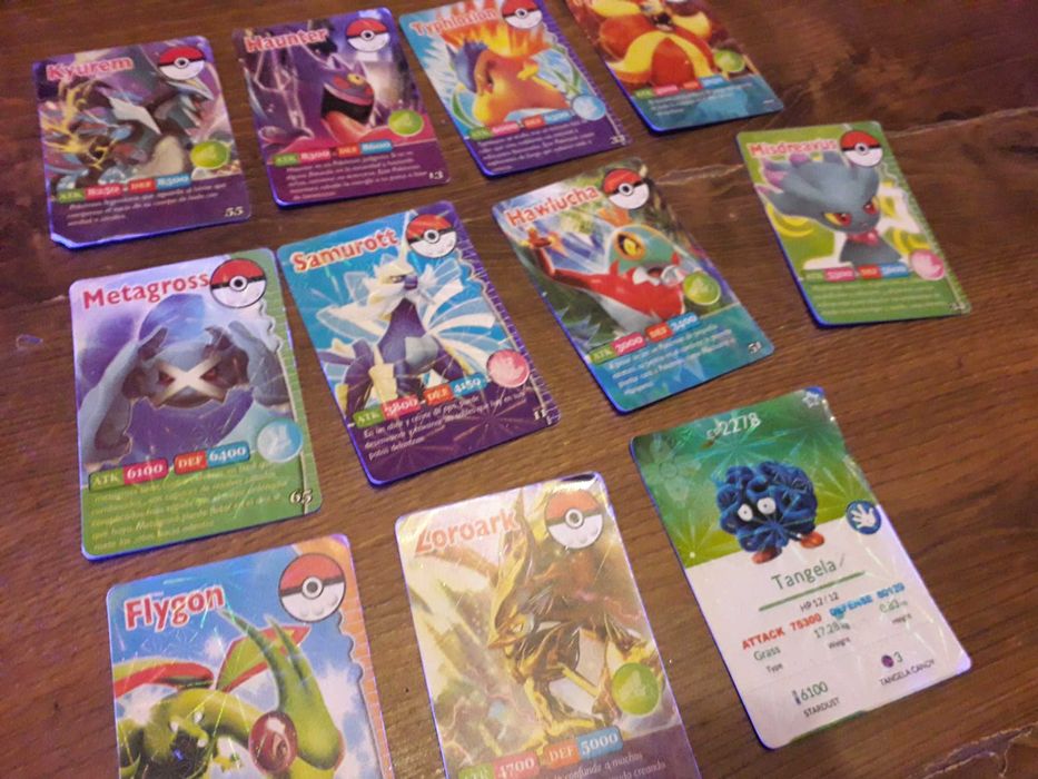 Karty pokemon zestaw 11 sztuk