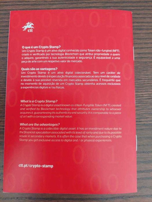 CRYPTO STAMP CARAVELA - Selo autoadesivo - 2023