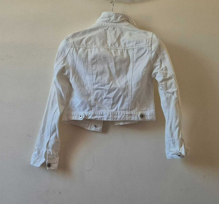 New Look Denim biała katana na duże guziki rozmiar 38