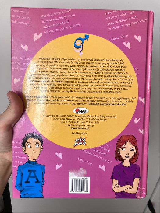 ABC dojrzewania Poradnik dla nastolatków książka dorastanie Madueno