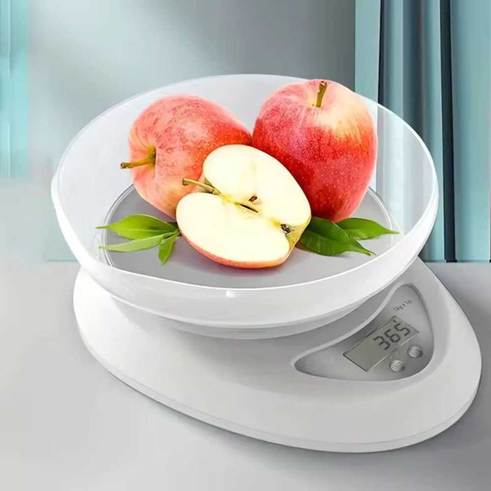 Balança Digital de Cozinha 5Kg x 1g LED – Kitchen Scale Portátil e