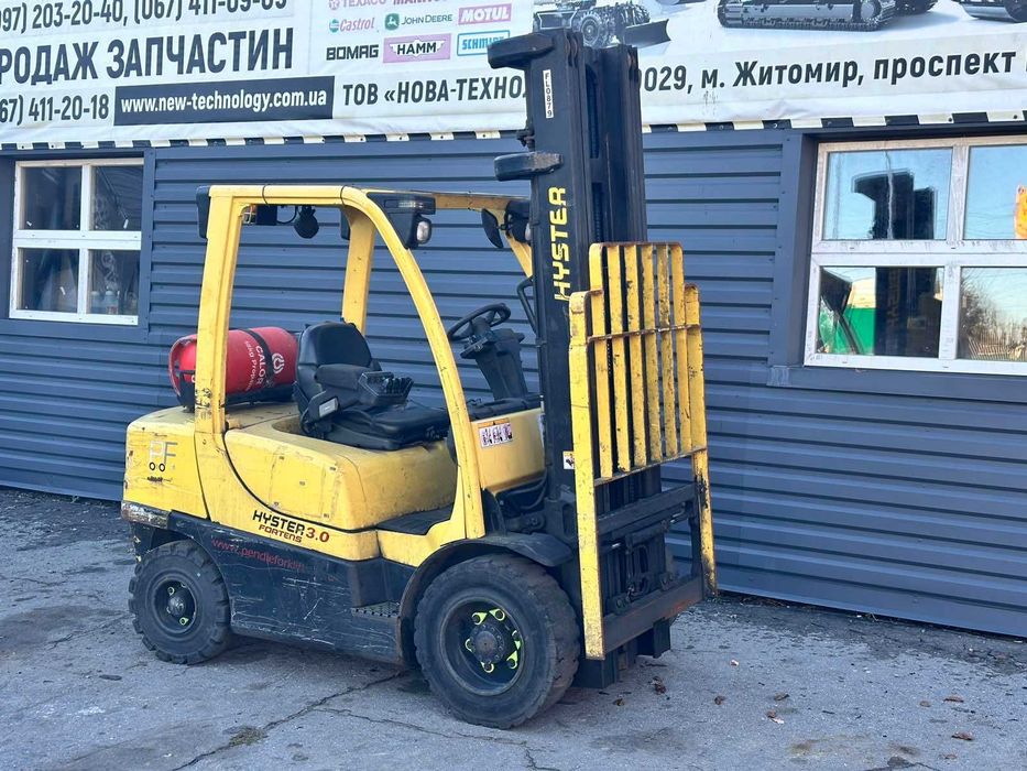 Вилковий навантажувач  HYSTER 3.0 2008року.