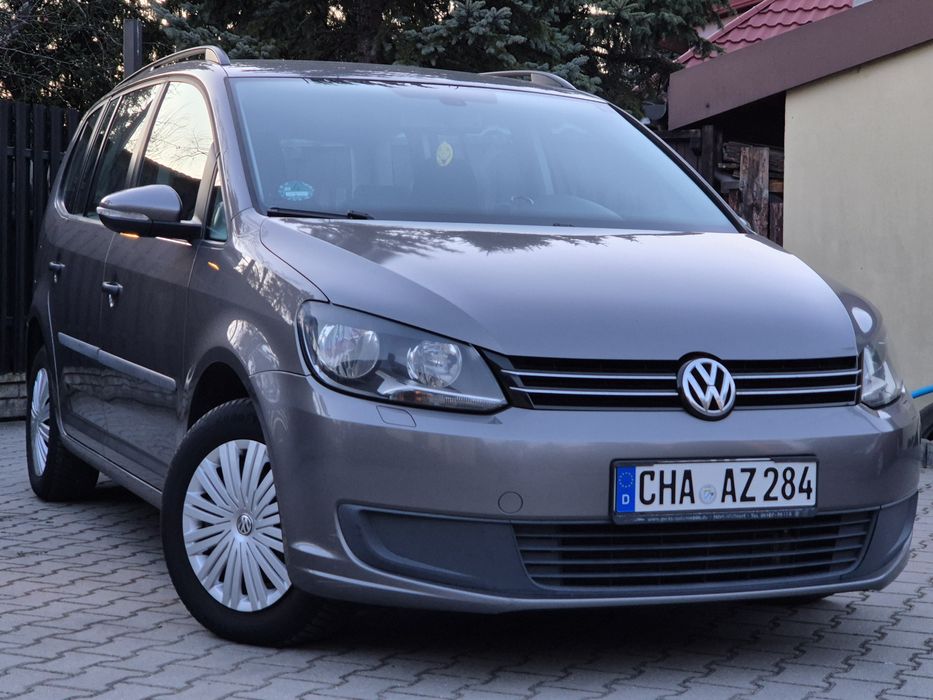VOLKSWAGEN TOURAN 1.4TSI 140KM 2013r Navi Klimatronik Bezwypadek z DE