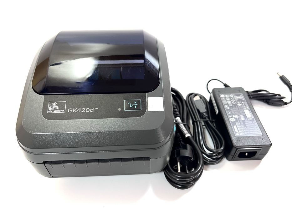 Принтер Zebra Gk420d для Нової Пошти (нова термоголовка)