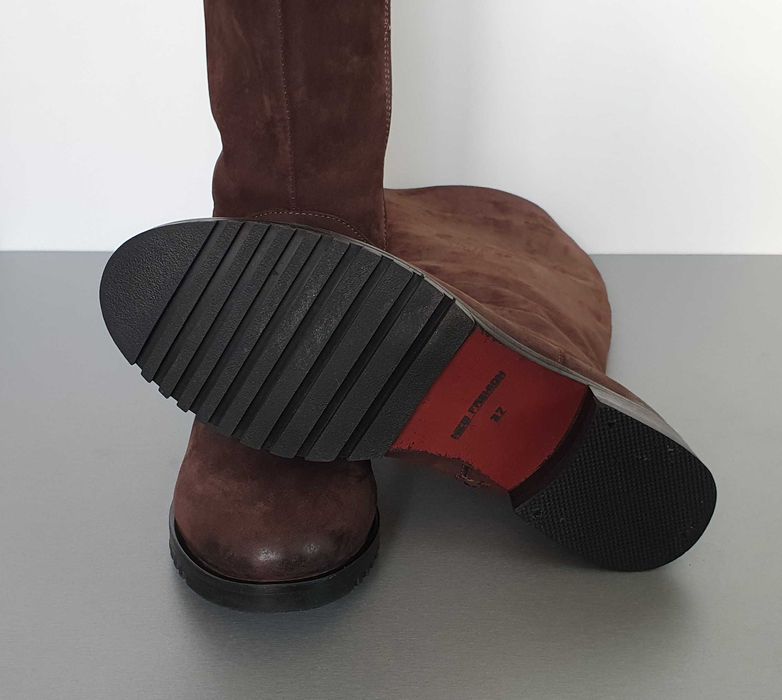 Замшеві чоботи єврозима р.37