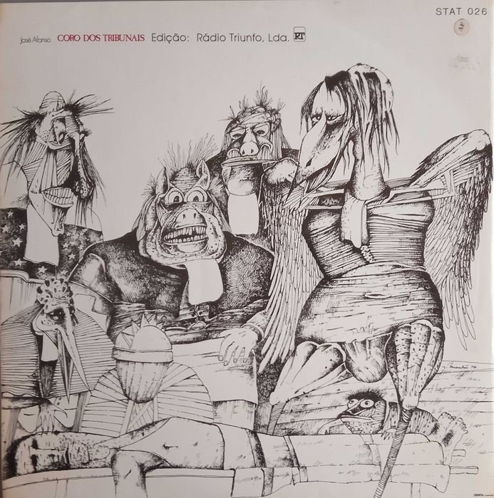 José Afonso	- - - - -		Coro dos Tribunais	- - - - -	LP